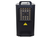 QTX Máquina de Fumos Geiser 1500W 24 LEDs 3W RGB DMX QTX Máquina de Fumos Geiser 1500W 24 LEDs 3W RGB DMX